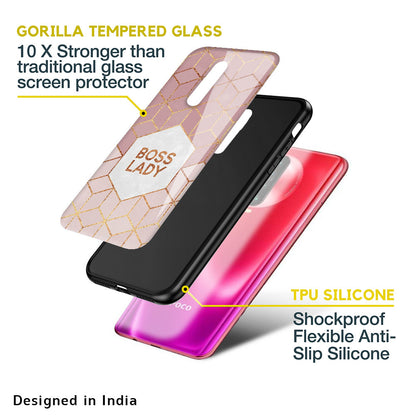 Boss Lady Glass Case for Poco M5