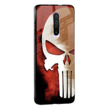 Red Skull Glass Case for Poco M5