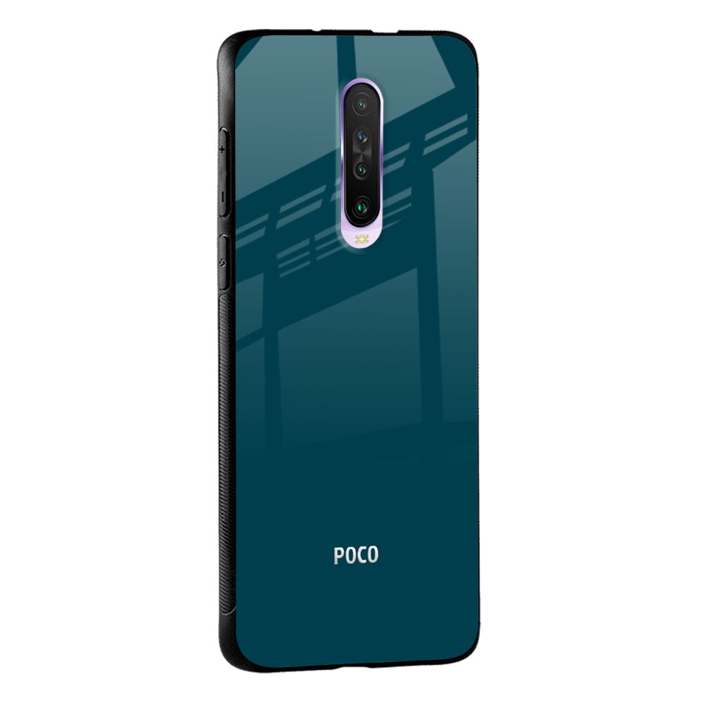 Emerald Glass Case for Poco X2