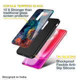 Cloudburst Glass Case for Poco M5
