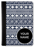 Abstract Pattern Custom Passport Wallet