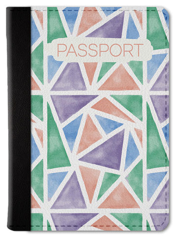 Geometric Passport Wallet