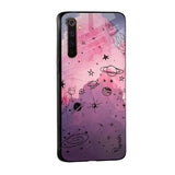 Space Doodles Glass Case for Realme 9 5G