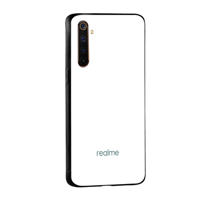 Arctic White Glass Case for Realme C2