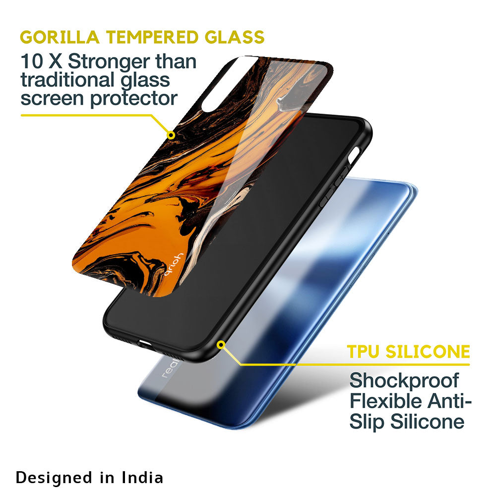 Secret Vapor Glass Case for Realme 7i