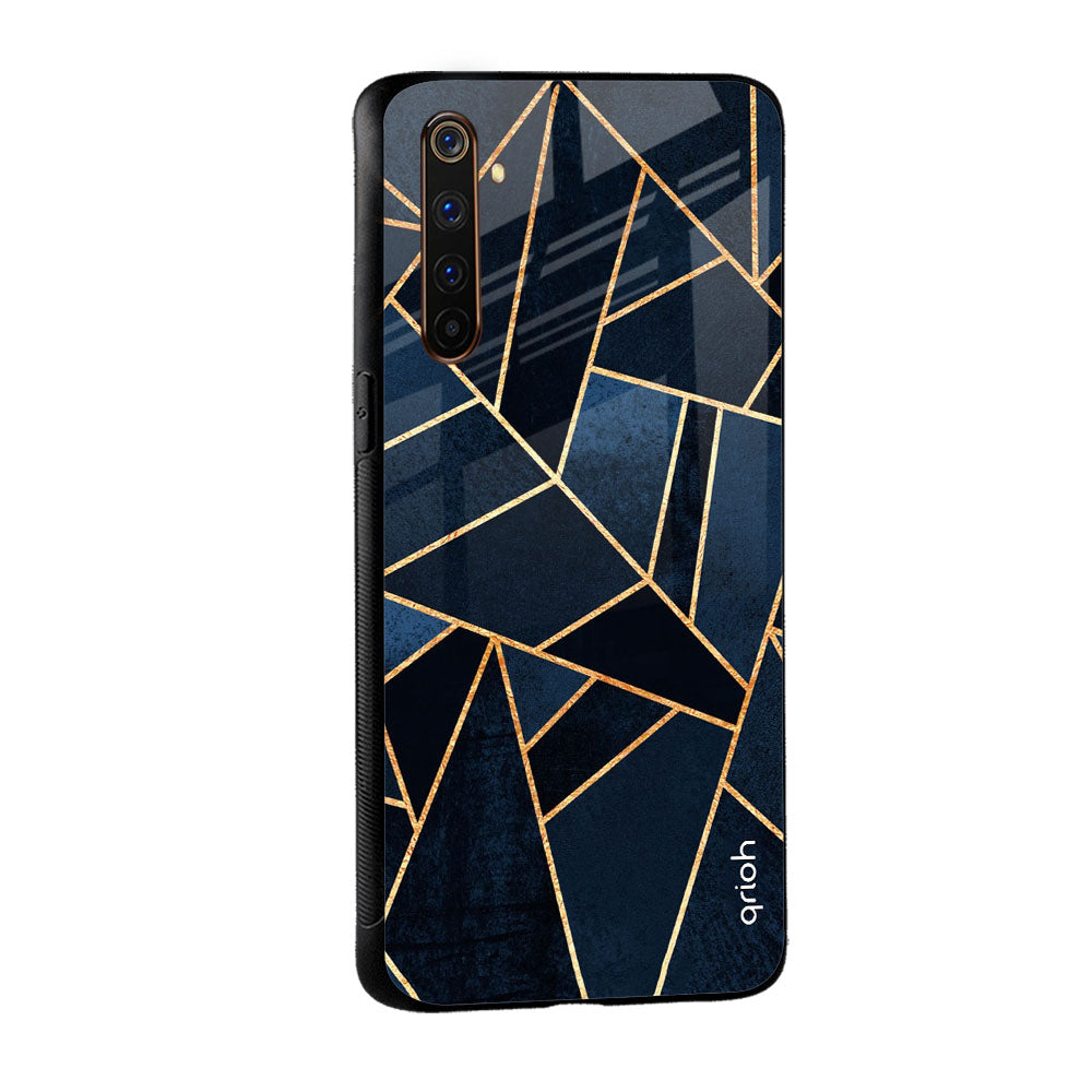 Abstract Tiles Glass case for Realme 9 5G