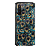 Peacock Feathers Glass case for Realme 10 Pro Plus 5G