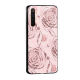 Shimmer Roses Glass case for Realme C21Y