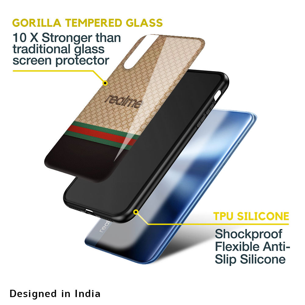 High End Fashion Glass case for Realme C31