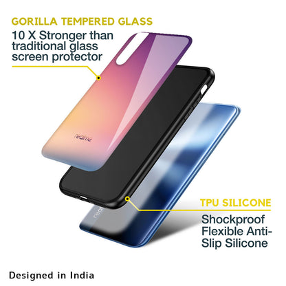Lavender Purple Glass case for Realme C25