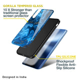 Gold Sprinkle Glass case for Realme 9 5G