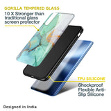 Green Marble Glass case for Realme 9 5G