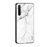 Modern White Marble Glass case for Realme 9 5G