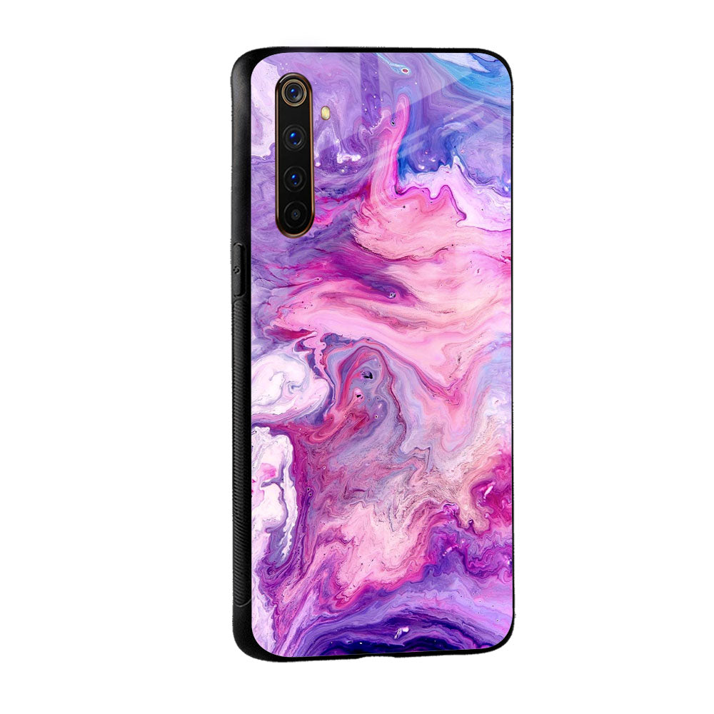 Cosmic Galaxy Glass Case for Realme 7i