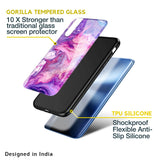 Cosmic Galaxy Glass Case for Realme X7 Pro