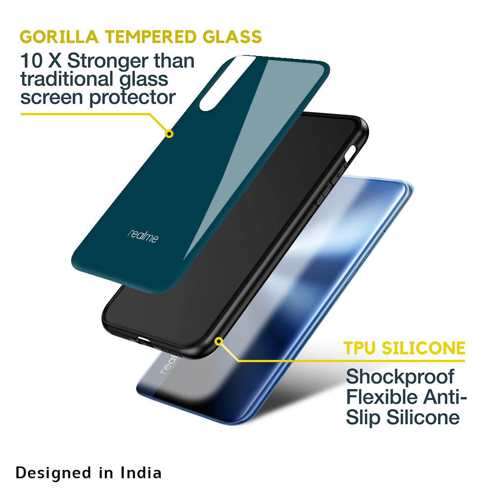 Emerald Glass Case for Realme 8 Pro