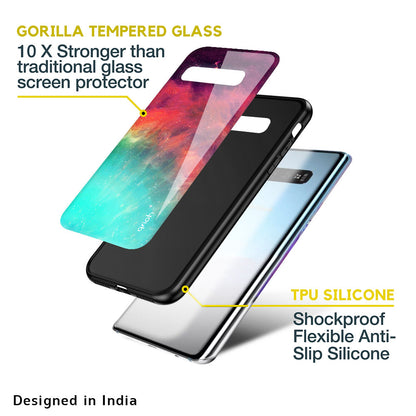 Colorful Aura Glass Case for Samsung Galaxy A50