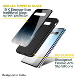 Black Aura Glass Case for Samsung Galaxy S10