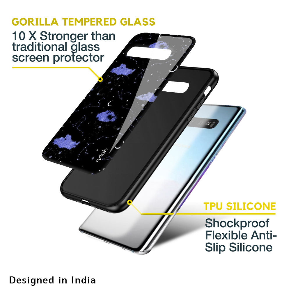 Constellations Glass Case for Samsung Galaxy S10 Plus