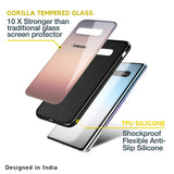 Golden Mauve Glass Case for Samsung Galaxy A21s