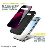 Razor Black Glass Case for Samsung Galaxy A21s