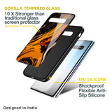 Secret Vapor Glass Case for Samsung Galaxy A31