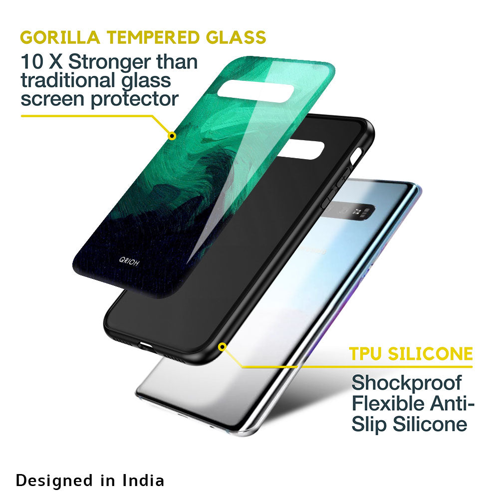 Scarlet Amber Glass Case for Samsung Galaxy S10