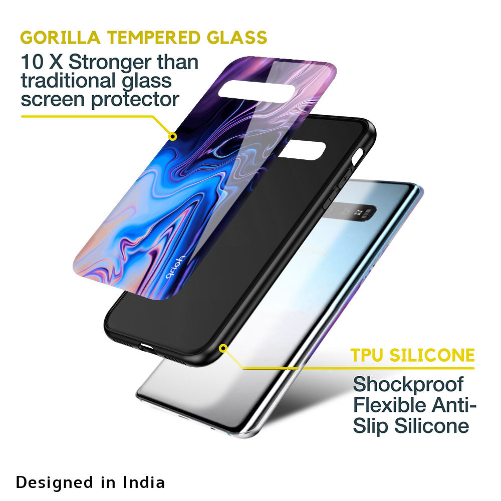 Psychic Texture Glass Case for Samsung Galaxy S10