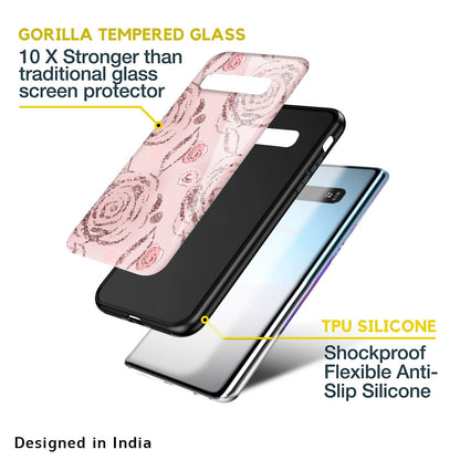 Shimmer Roses Glass case for Samsung Galaxy Note 10 Plus