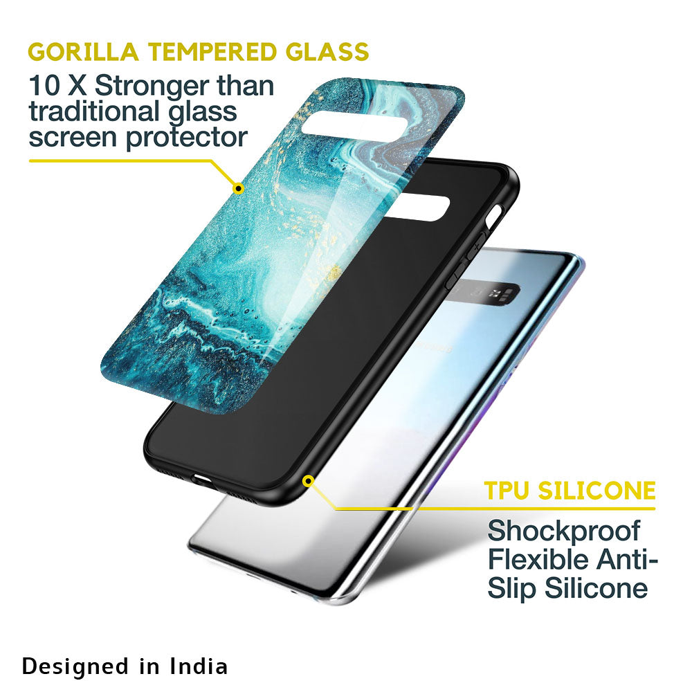 Sea Water Glass case for Samsung Galaxy S10 Plus