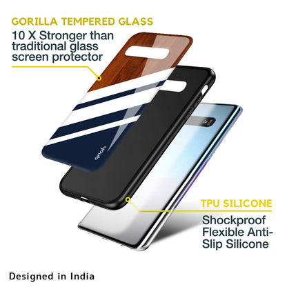 Bold Stripes Glass case for Samsung Galaxy S10 Plus