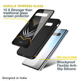 Black Warrior Glass Case for Samsung Galaxy S10 Plus