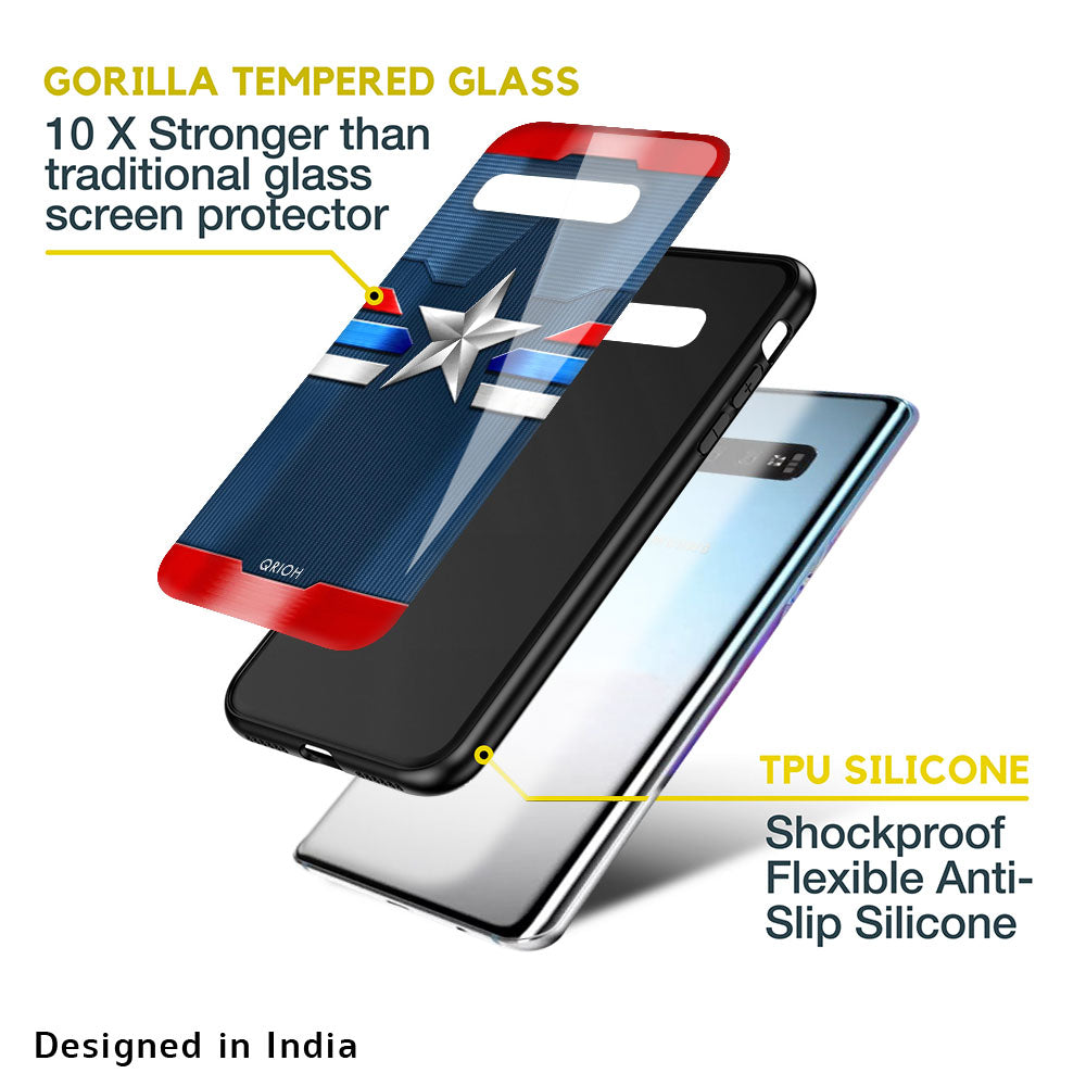 Brave Hero Glass Case for Samsung Galaxy M51