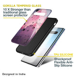 Space Doodles Glass Case for Samsung Galaxy M13