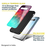 Colorful Aura Glass Case for Samsung Galaxy M13