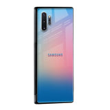 Blue & Pink Ombre Glass case for Samsung Galaxy A03s