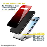 Maroon Faded Glass Case for Samsung Galaxy M13 5G