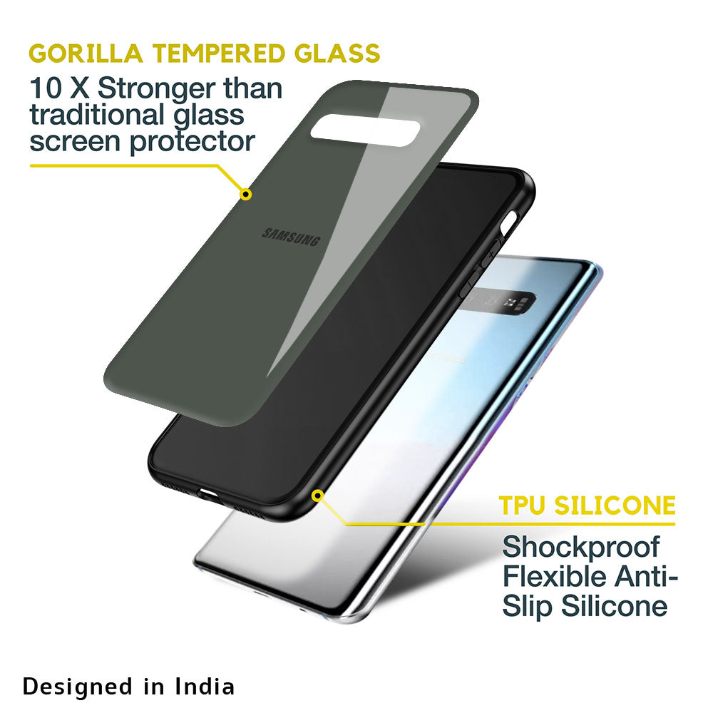 Charcoal Glass Case for Samsung Galaxy M13 5G