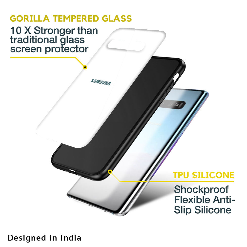 Arctic White Glass Case for Samsung Galaxy A33 5G