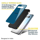 Cobalt Blue Glass Case for Samsung Galaxy M13