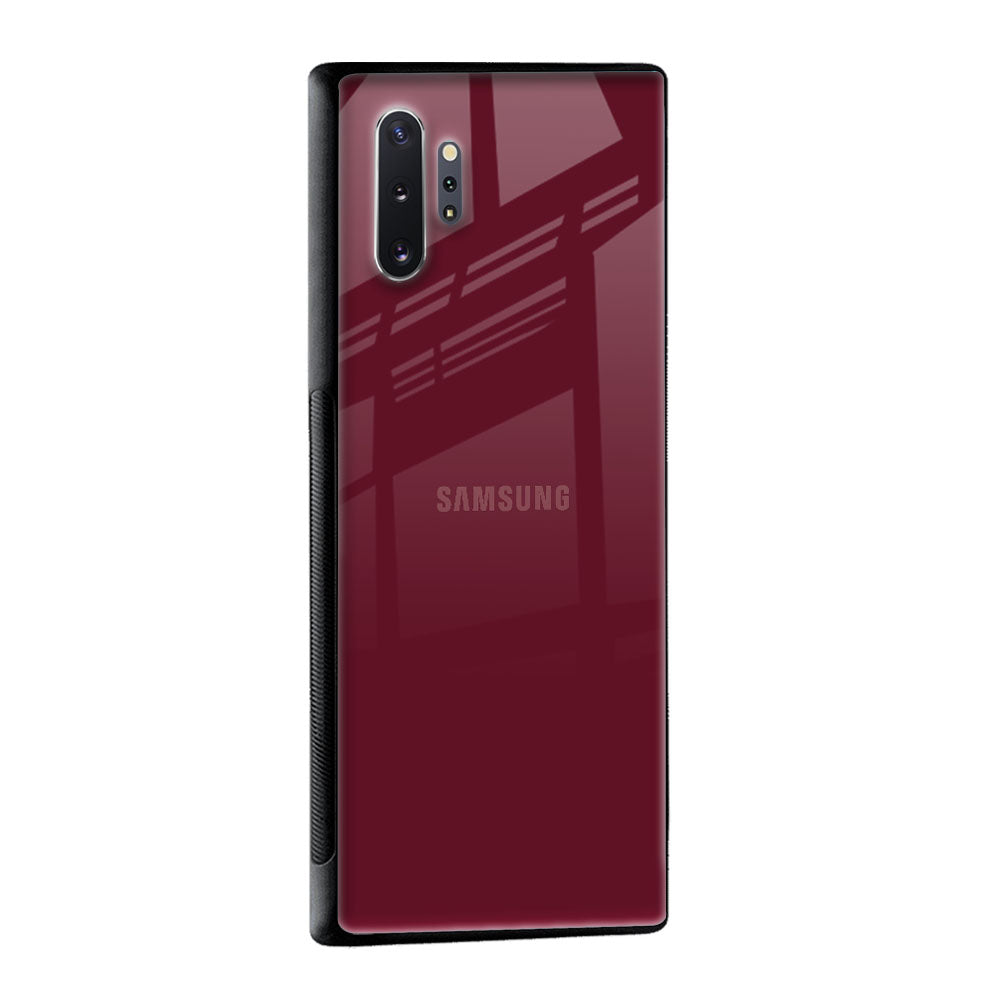 Classic Burgundy Glass Case for Samsung Galaxy M13 5G