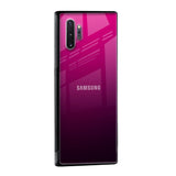 Purple Ombre Pattern Glass Case for Samsung Galaxy M13