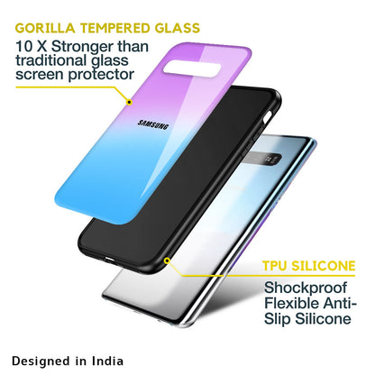Unicorn Pattern Glass Case for Samsung Galaxy M13 5G