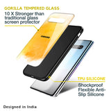 Rustic Orange Glass Case for Samsung Galaxy A03s