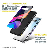 Colorful Fluid Glass Case for Samsung Galaxy M13