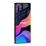 Colorful Fluid Glass Case for Samsung Galaxy A03s