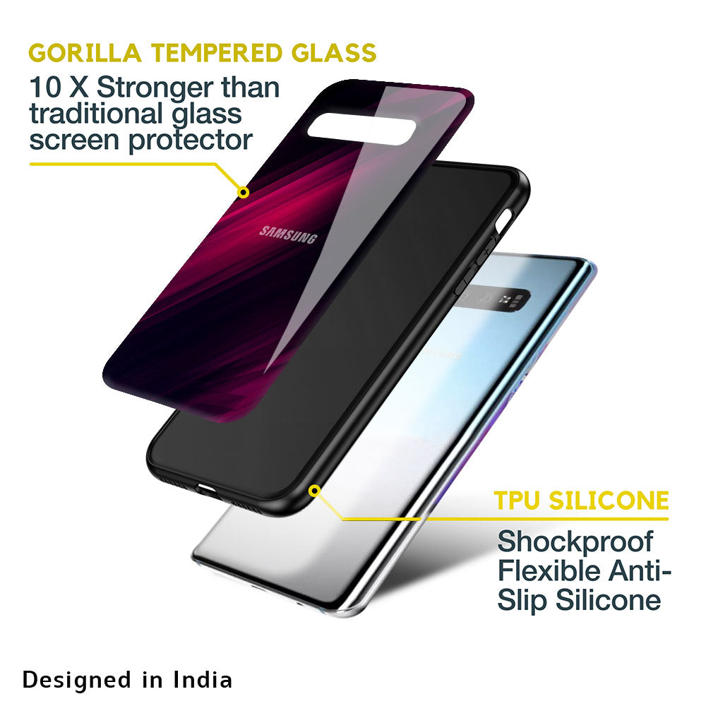 Razor Black Glass Case for Samsung Galaxy M13