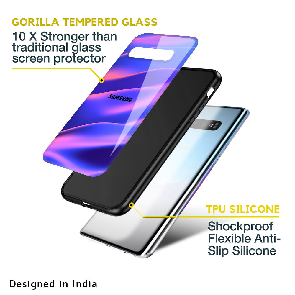 Colorful Dunes Glass Case for Samsung Galaxy M13 5G