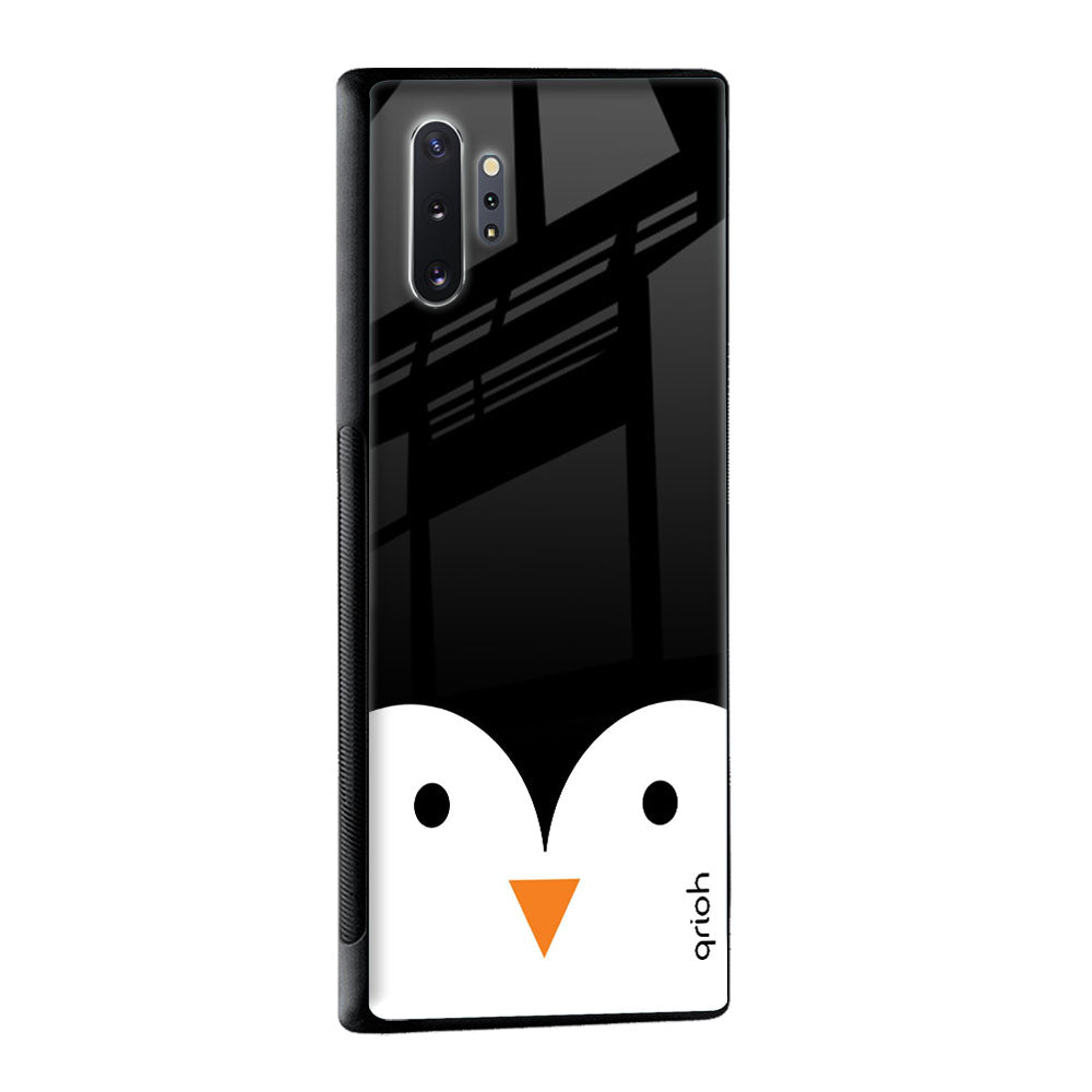 Cute Penguin Glass Case for Samsung Galaxy A33 5G