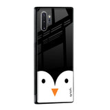 Cute Penguin Glass Case for Samsung Galaxy M40